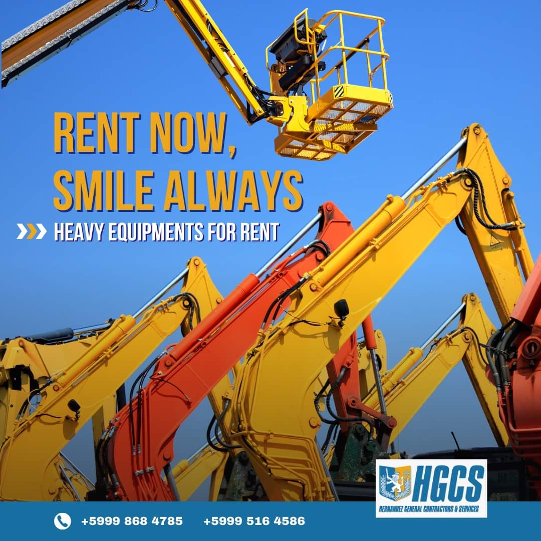Heavy equipment verhuur met Hernandez General Contractors & Services (HGCS)